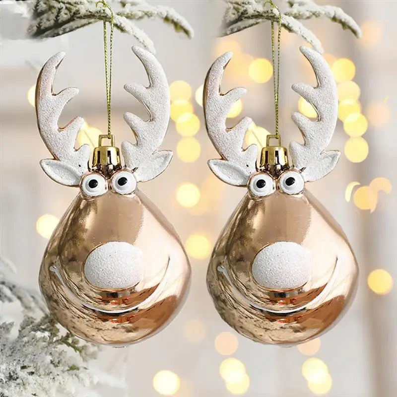 Elk Christmas Balls Ornaments