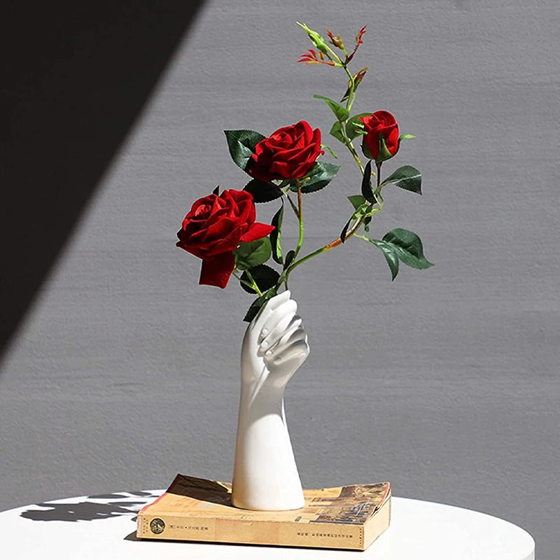 Ceramic Hand Vase