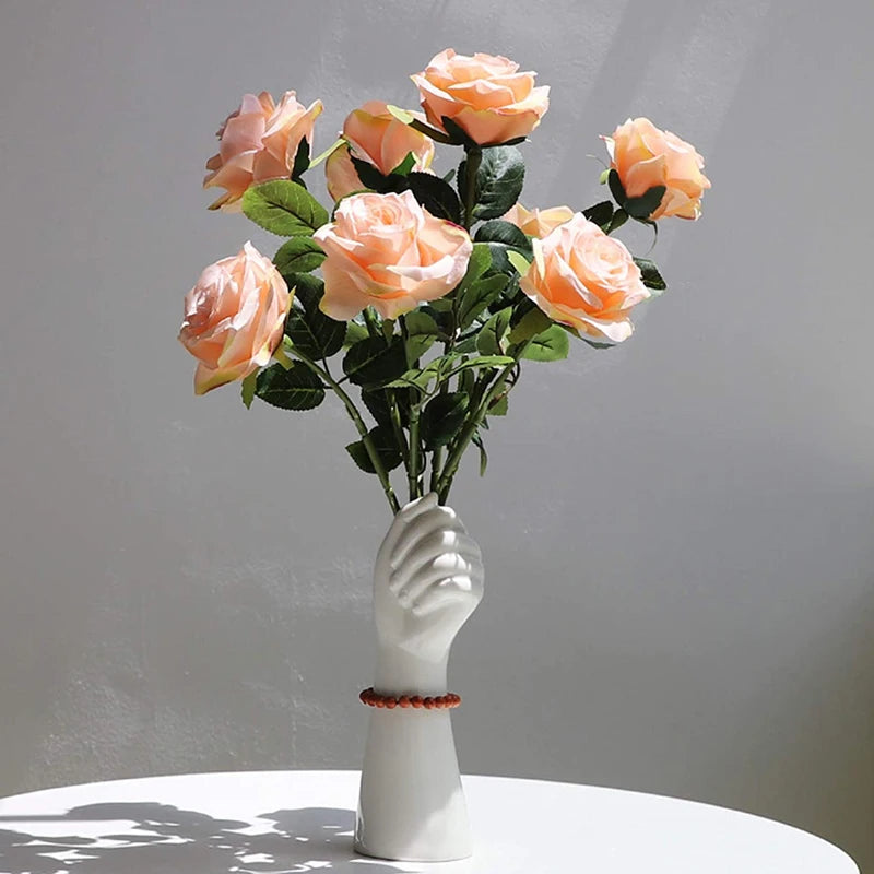 Ceramic Hand Vase