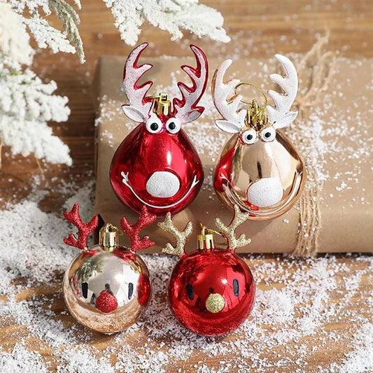 Elk Christmas Balls Ornaments